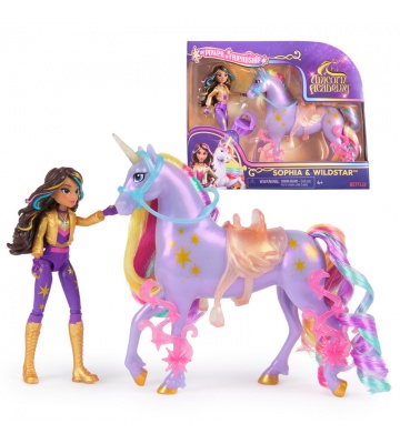 Akademija za jednoroge snaga prijateljstva figure Sophia i Wildstar 11 cm