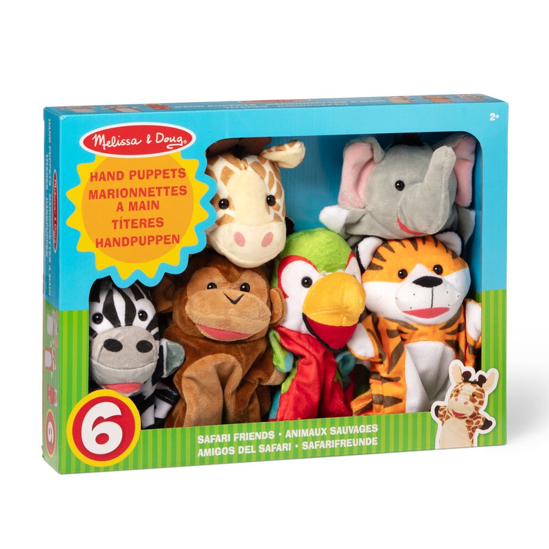 Melissa & Doug safari lutke za ruke
