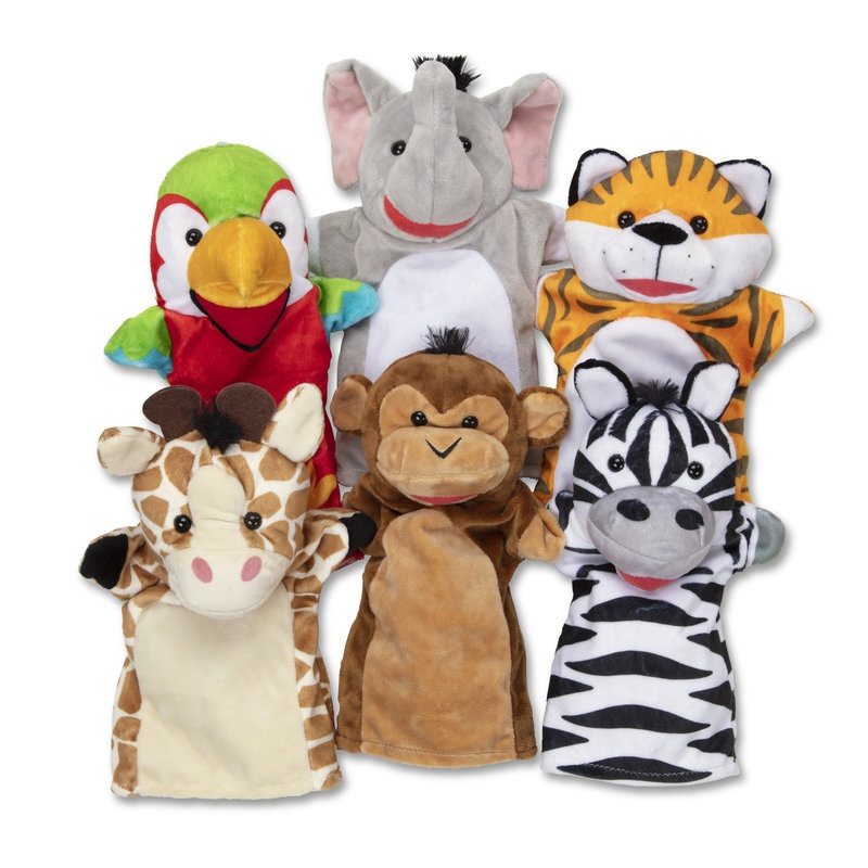 Melissa & Doug safari lutke za ruke