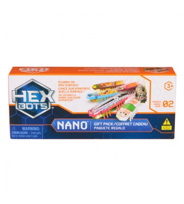 Hex Bots Nano poklon paket 6 minijaturnih robotskih bubica