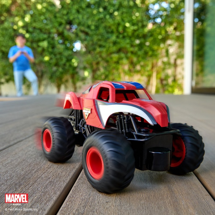 Monster Jam Spider-Man RC Monster Truck 1:24