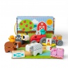 Melissa & Doug Blockables konstrukcijska igrica farma 56 dijelova