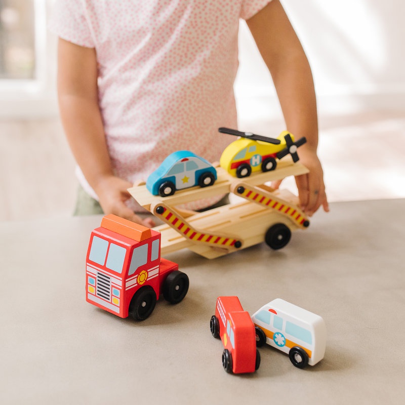 Melissa & Doug transporter spasilačkih vozila