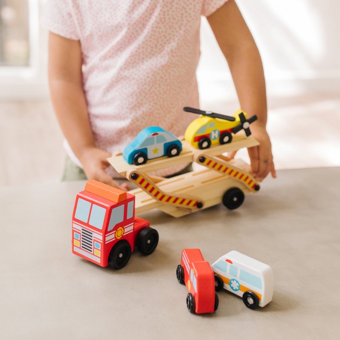 Melissa & Doug transporter spasilačkih vozila