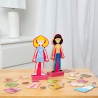 Melissa & Doug Abby & Emma drveno magnetsko oblačenje za lutke