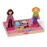 Melissa & Doug Abby & Emma drveno magnetsko oblačenje za lutke
