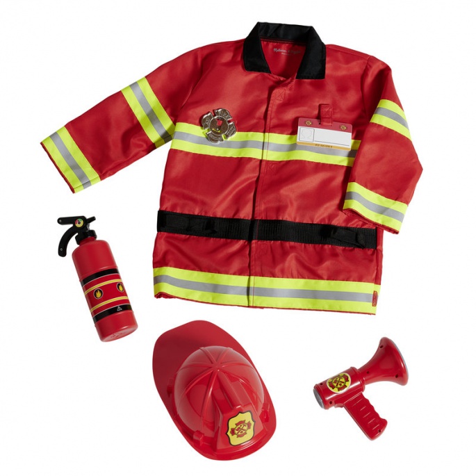 Melissa & Doug dječji kostim vatrogasca s dodacima
