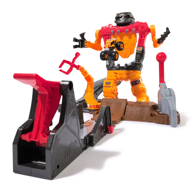 Monster Jam SmashBot igraći set s Monster Truckom 1:64