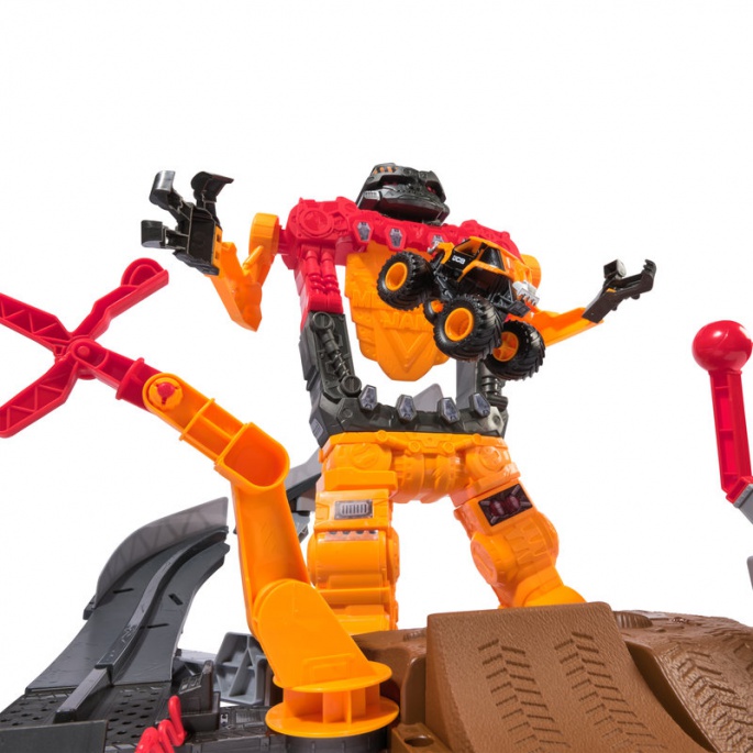 Monster Jam SmashBot igraći set s Monster Truckom 1:64