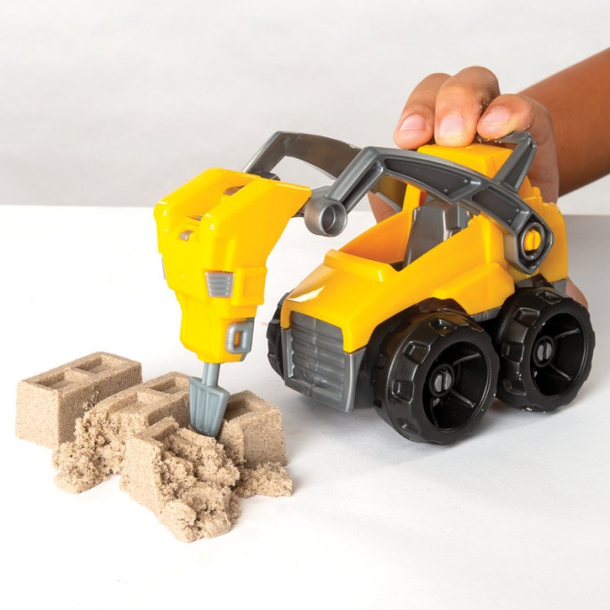 Kinetic Sand bagri i ruši set za igru