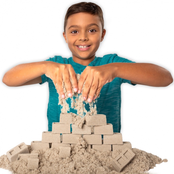 Kinetic Sand bagri i ruši set za igru