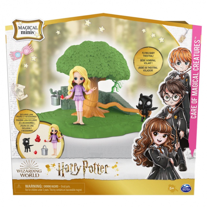 Harry Potter lekcija letenja s figuricom - Luna Lovegood i Thestral