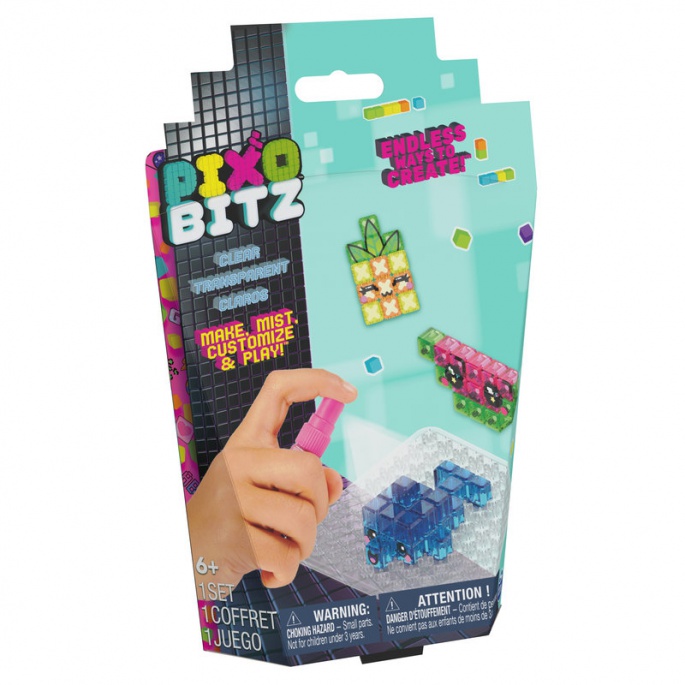 Pixobitz Clear Pack set prozirnih kockica