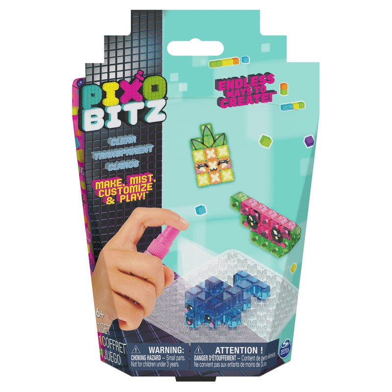Pixobitz Clear Pack set prozirnih kockica
