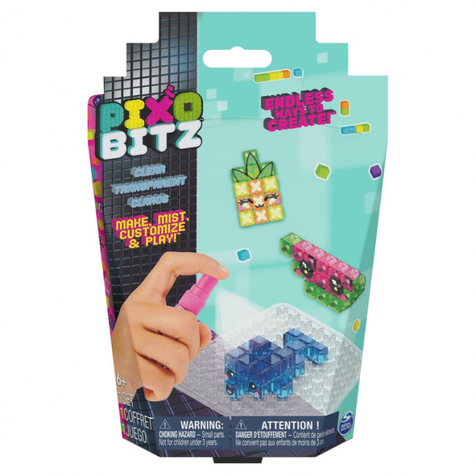 Pixobitz Clear Pack set prozirnih kockica