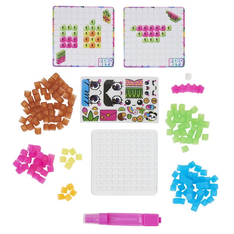 Pixobitz Clear Pack set prozirnih kockica