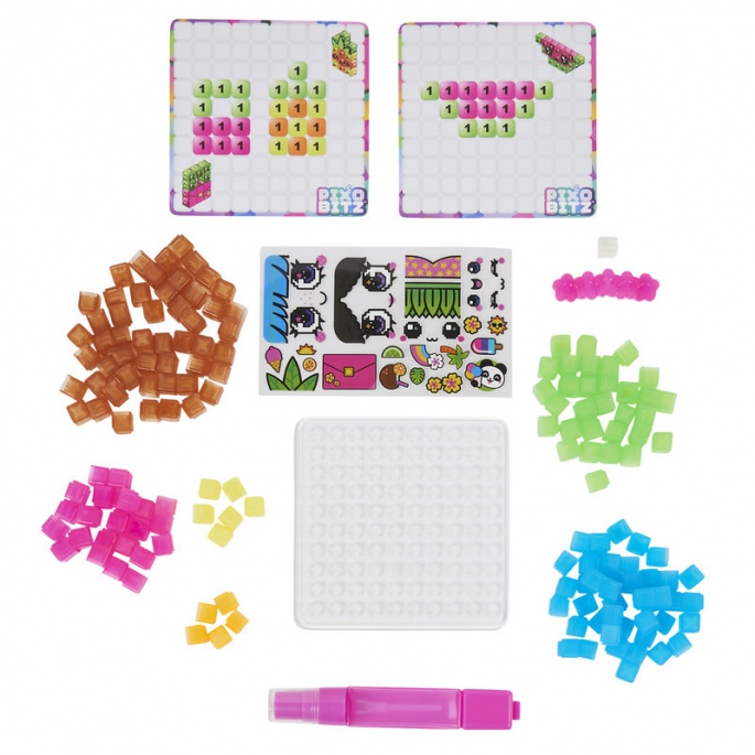 Pixobitz Clear Pack set prozirnih kockica