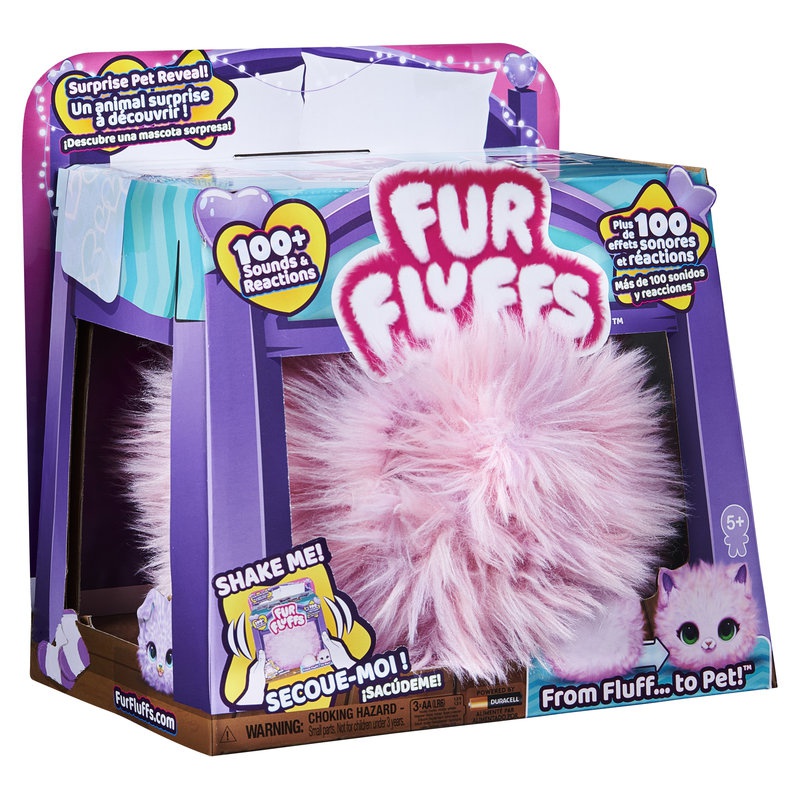 Fur Fluffs interaktivna plišana mačka