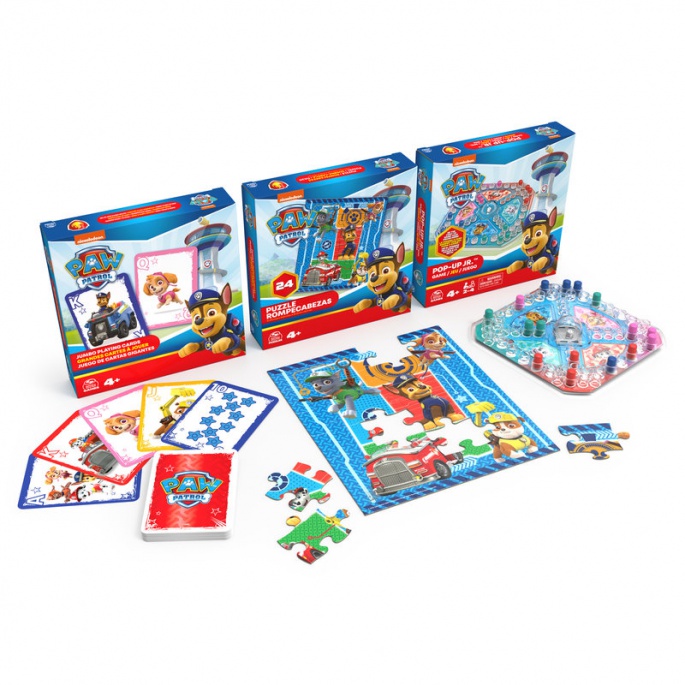 Psići u ophodnji set igara 3u1 - Puzzle + Jumbo karte + Pop-up
