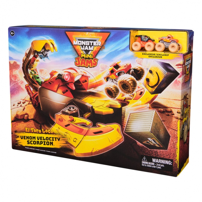 Monster Jam Venom Velocity Scorpion igračka set 1:87