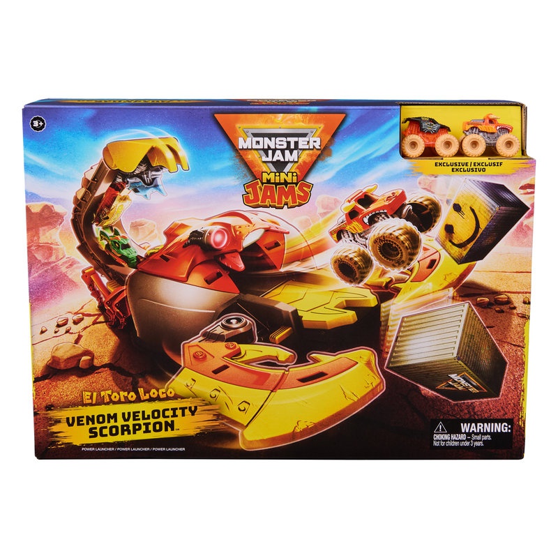 Monster Jam Venom Velocity Scorpion igračka set 1:87