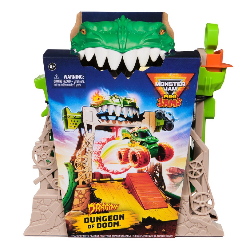 Monster Jam Dragon Dungeon of Doom igraći set 1:87