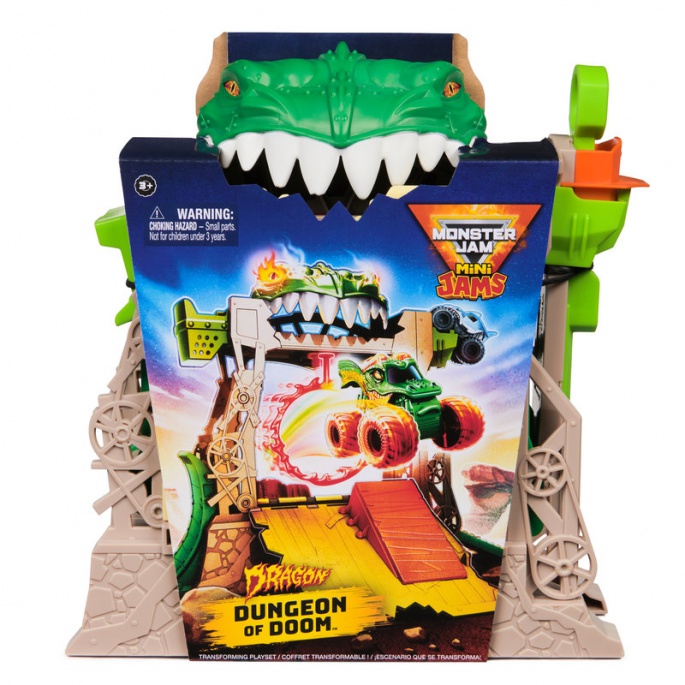 Monster Jam Dragon Dungeon of Doom igraći set 1:87