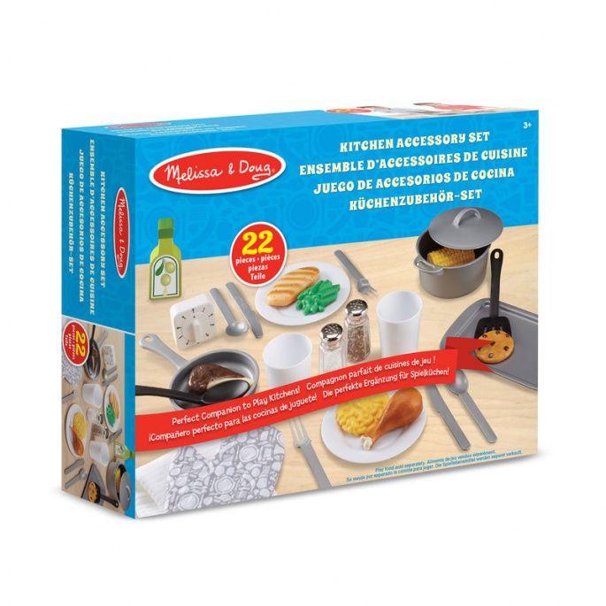 Melissa & Doug set kuhinjskih dodataka - 22 komada