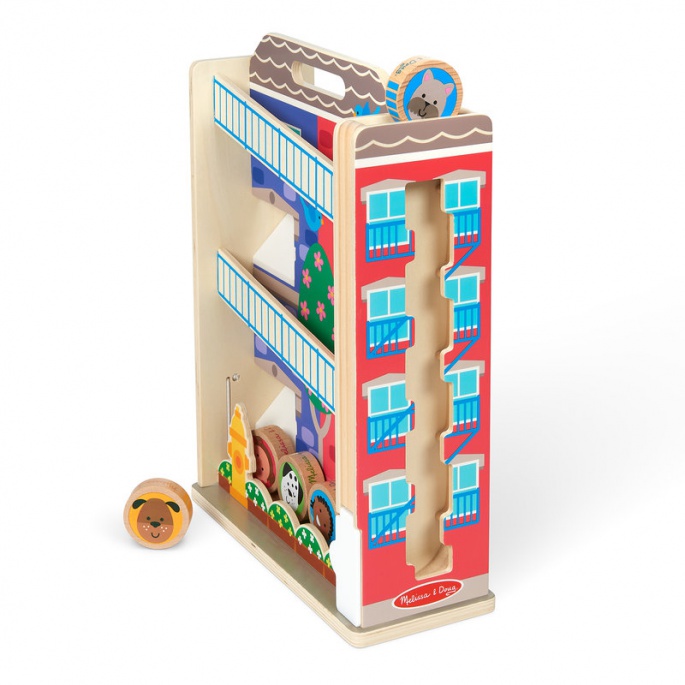 Melissa & Doug Go Tots kotrljanje u gradskom domu