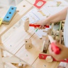 Melissa & Doug drveni radni stol s 55 građevnih dijelova