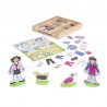 Melissa & Doug najbolje prijateljice drvene magnetne odjevne igračke