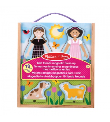 Melissa & Doug najbolje prijateljice drvene magnetne odjevne igračke