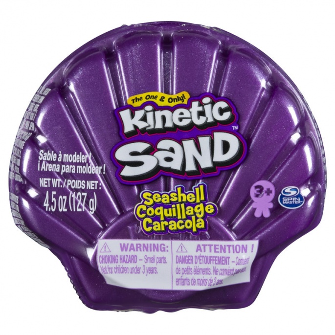 Kinetic Sand morska školjka ljubičasta