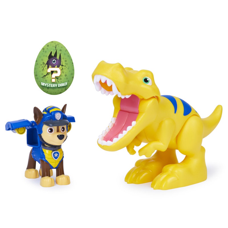 Psići u ophodnji Dino Rescue figura Chase s dinosaurom
