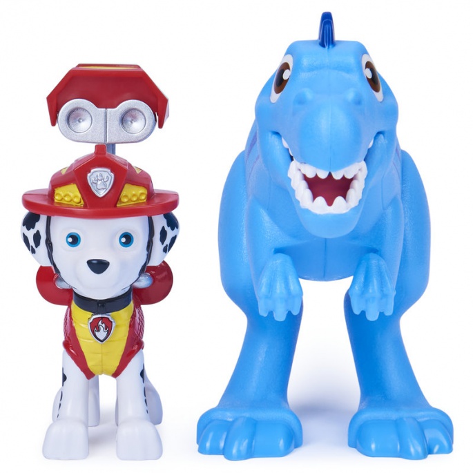 Psići u ophodnji Dino Rescue figura Marshall s dinosaurima