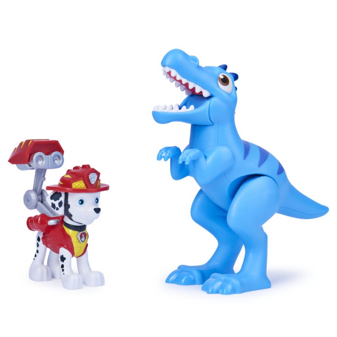 Psići u ophodnji Dino Rescue figura Marshall s dinosaurima