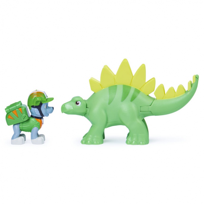 Psići u ophodnji Dino Rescue figurica Rocky s dinosaureom