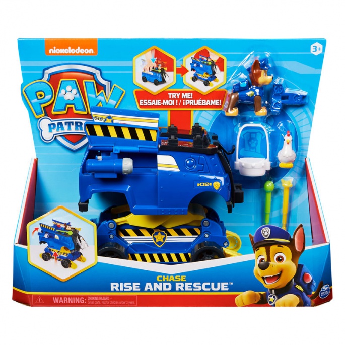 Psići u ophodnji Rise and Rescue vozilo Chase