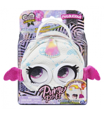Purse Pets mini torbica ljubimac Pegalicious