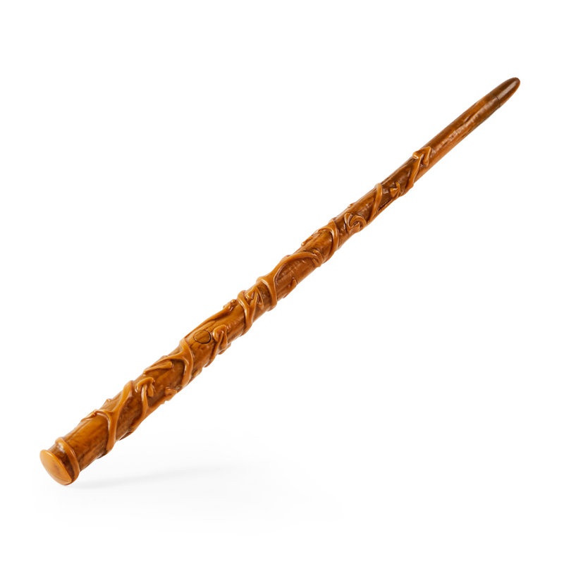 Harry Potter čarobni štapić s projekcijom patrona na zid Hermione Granger