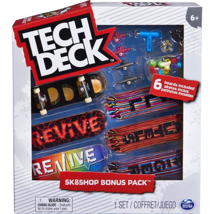 Tech Deck skateshop 6 kom s priborom Revive
