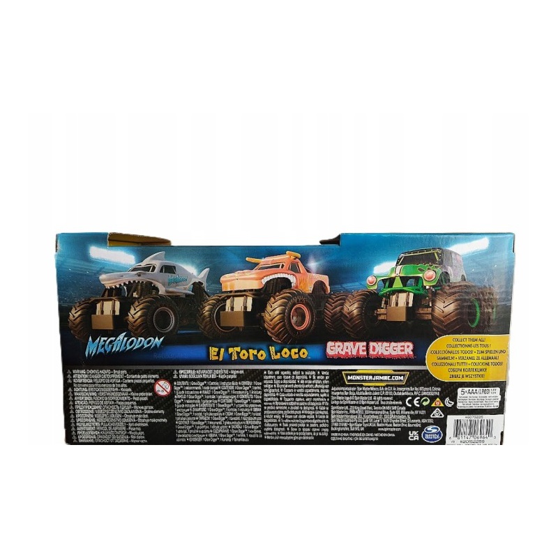 Monster Jam Grave Digger RC Monster Truck 1:24