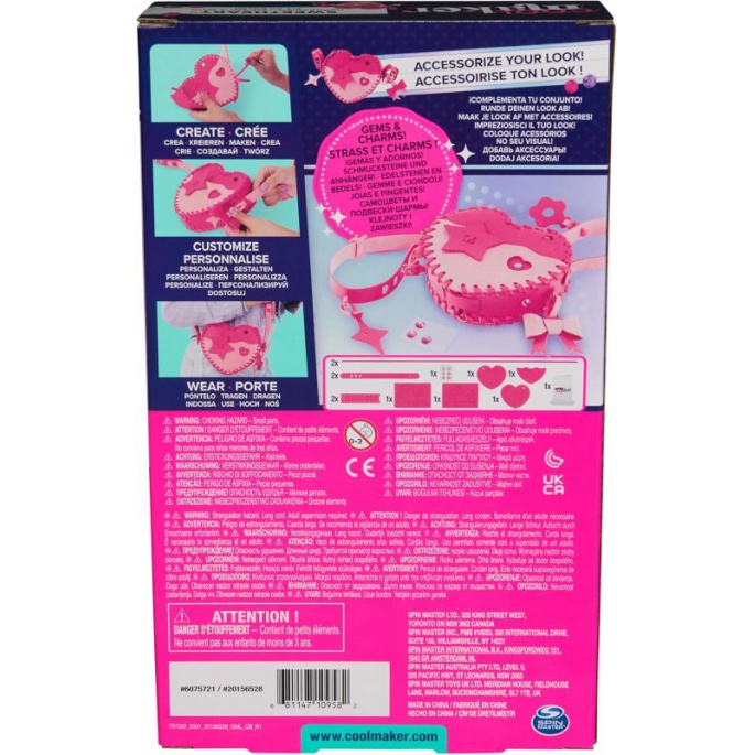 Cool Maker Sweetheart komplet za izradu torbi