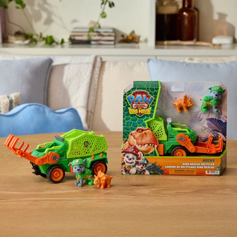Psići u ophodnji The Dino Movie: akcijsko vozilo Rocky