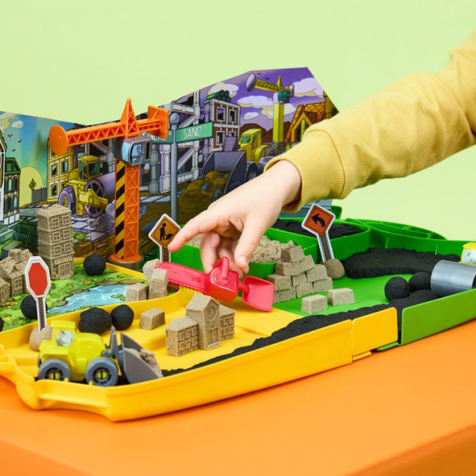 Kinetic Sand set za graditelje