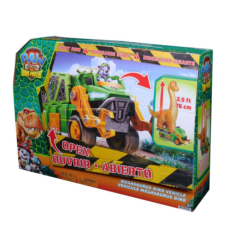 Psići u ophodnji The Dino Movie: napuhavajući Megasaurus
