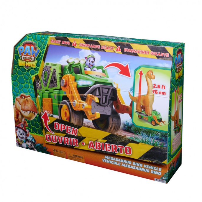 Psići u ophodnji The Dino Movie: napuhavajući Megasaurus