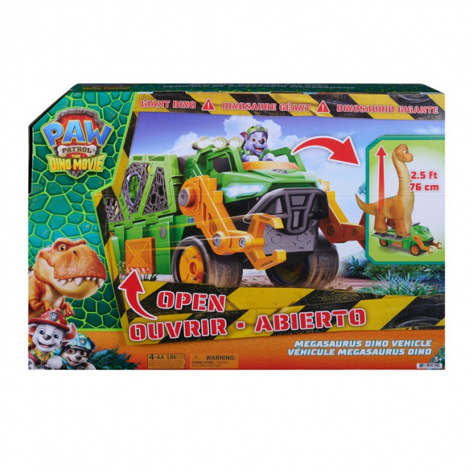 Psići u ophodnji The Dino Movie: napuhavajući Megasaurus