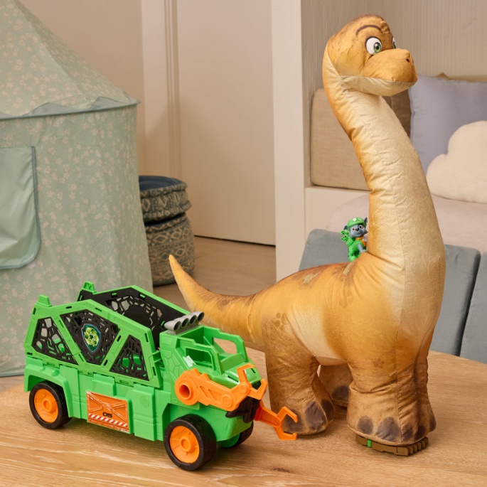 Psići u ophodnji The Dino Movie: napuhavajući Megasaurus