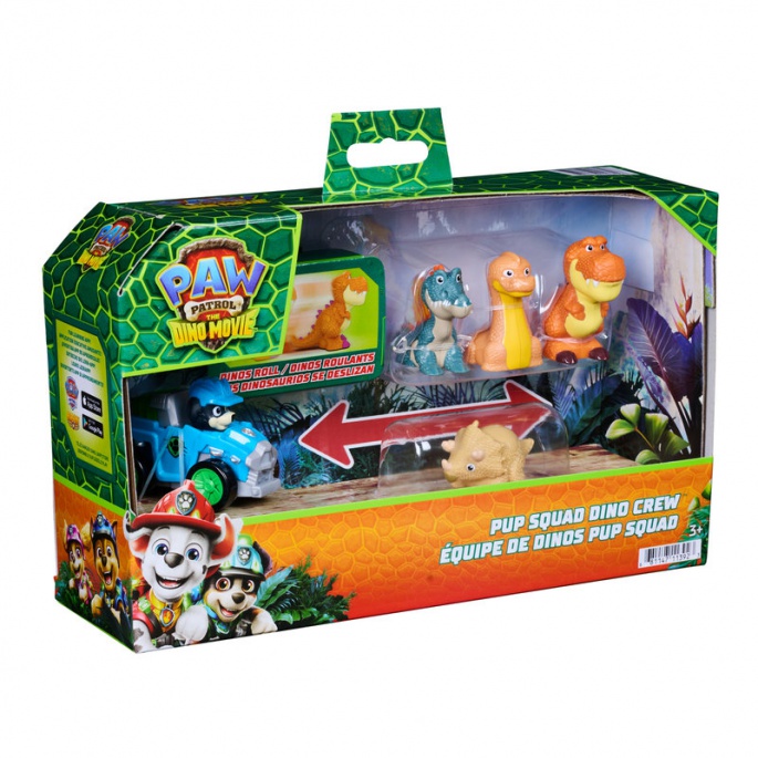 Psići u ophodnji The Dino Movie: vozeće figure